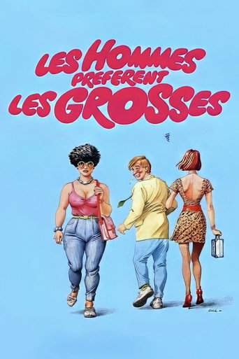Cartel de Les hommes préfèrent les grosses