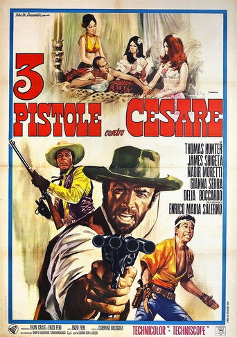 Cartel de 3 pistole contro Cesare