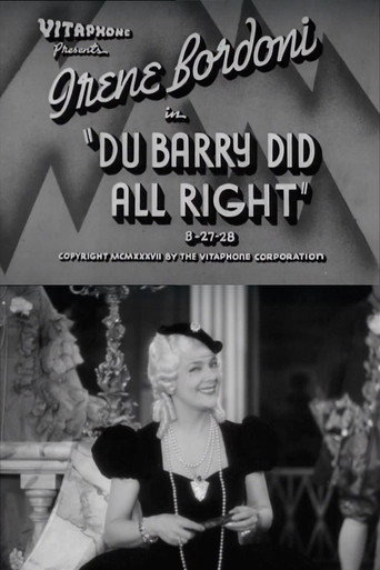 Cartel de Du Barry Did All Right