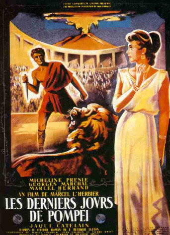 Cartel de Les Derniers Jours de Pompéi