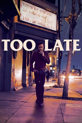 Cartel de Too Late
