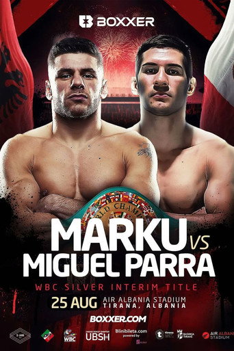 Cartel de Florian Marku vs. Miguel Parra Ramirez
