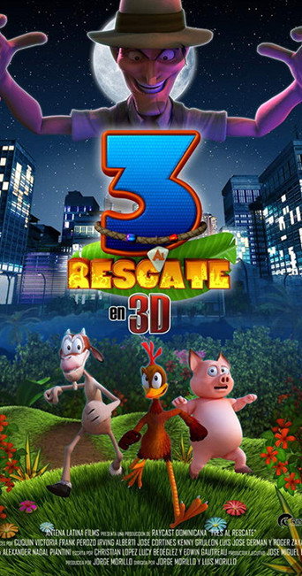 Cartel de 3 al Rescate
