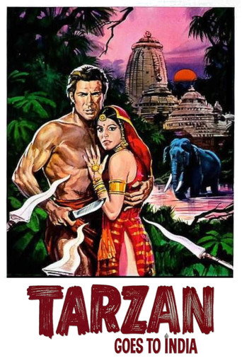 Cartel de Tarzán en la India