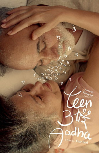 Cartel de Teen Aur Aadha