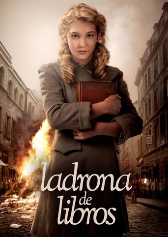 Cartel de La ladrona de libros