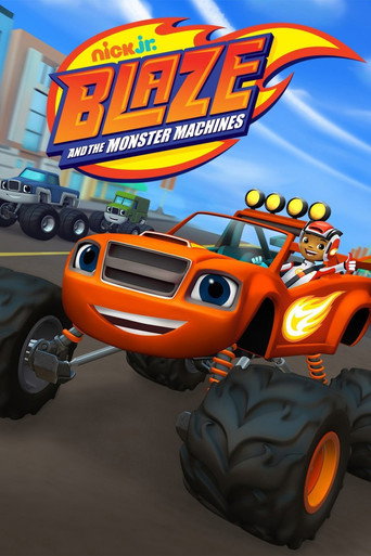 Cartel de Blaze y los Monster Machines