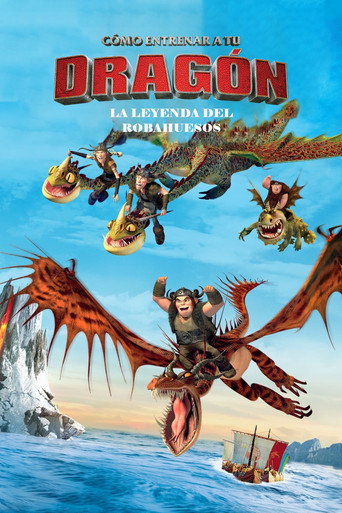 Cartel de Cómo entrenar a tu dragón: La leyenda del Robahuesos