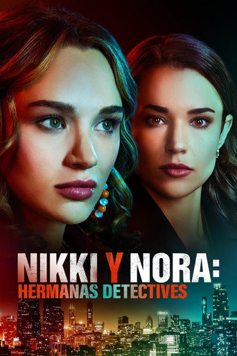 Cartel de Nikki y Nora: hermanas detectives