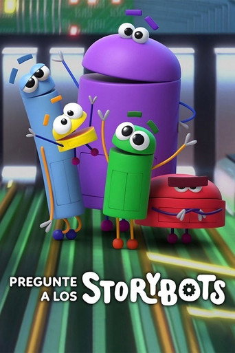 Cartel de Pregunta a los StoryBots