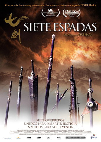 Cartel de Siete espadas
