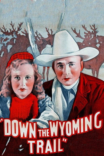 Cartel de Down the Wyoming Trail