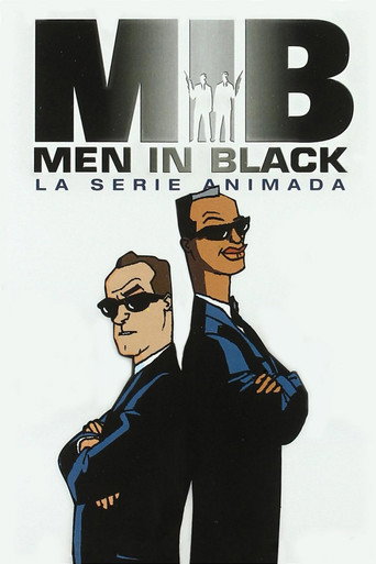 Cartel de Hombres de Negro: La serie animada