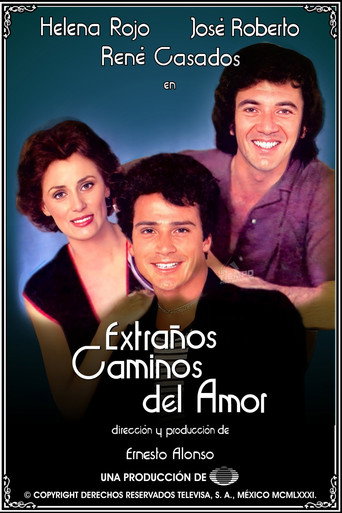 Cartel de Extraños caminos del amor