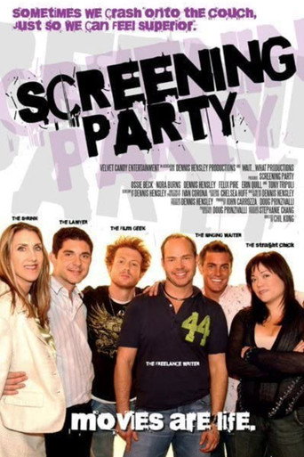 Cartel de Screening Party
