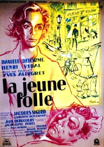 Cartel de La Jeune Folle