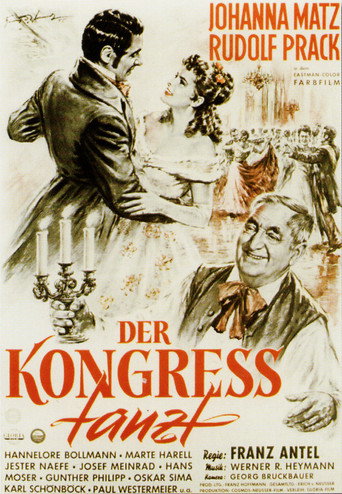 Cartel de Der Kongreß tanzt
