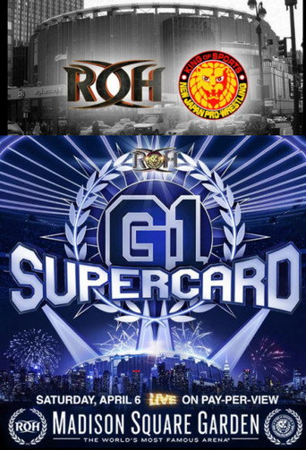 Cartel de ROH & NJPW: G1 Supercard
