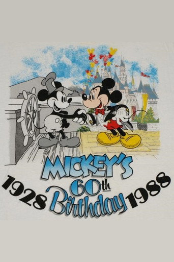Cartel de Mickey's 60th Birthday