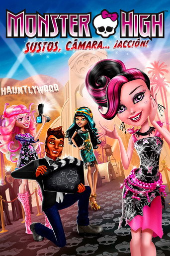 Cartel de Monster High: ¡Monstruos! ¡Cámara! ¡Acción!