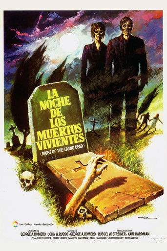 Cartel de La noche de los muertos vivientes