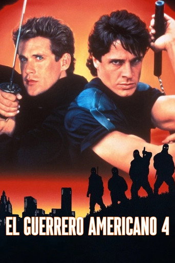 Cartel de El guerrero americano 4