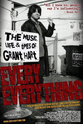 Cartel de Every Everything: The Music, Life & Times of Grant Hart