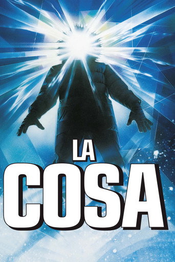 Cartel de La cosa (El enigma de otro mundo)