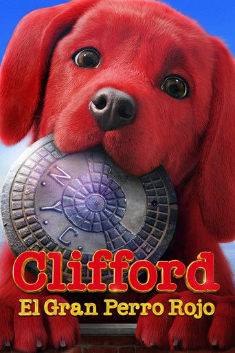 Cartel de Clifford, el gran perro rojo