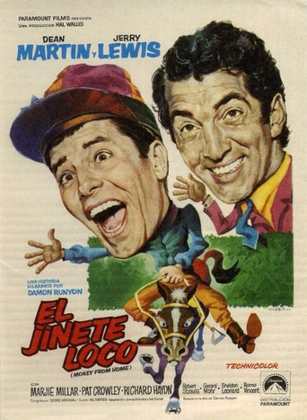 Cartel de El jinete loco