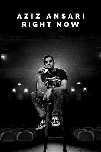 Cartel de Aziz Ansari: Right Now