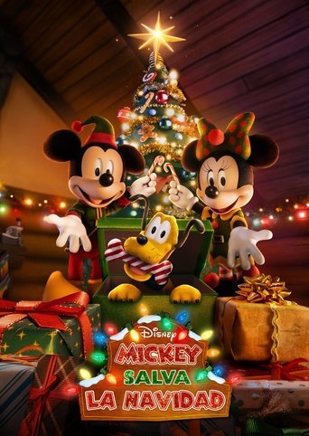 Cartel de Mickey salva la Navidad