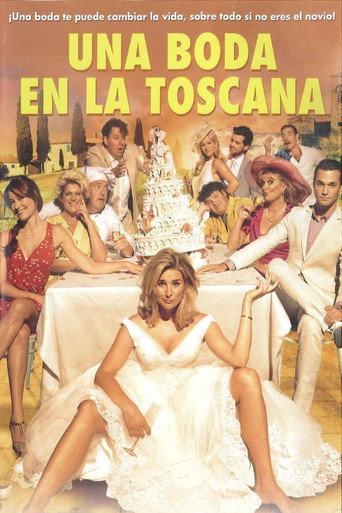 Cartel de Una boda en la Toscana