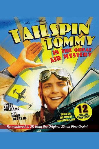Cartel de Tailspin Tommy in The Great Air Mystery