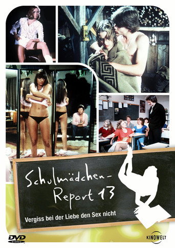 Cartel de Sexualidad peligrosa - Report de colegialas nº 13