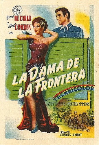 Cartel de La dama de la frontera