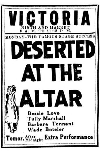 Cartel de Deserted at the Altar