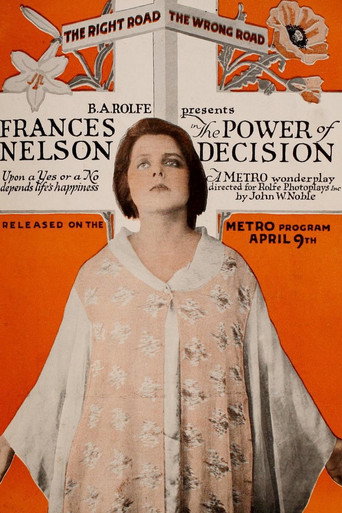 Cartel de The Power of Decision