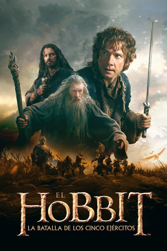 Cartel de El hobbit: La batalla de los cinco ejércitos