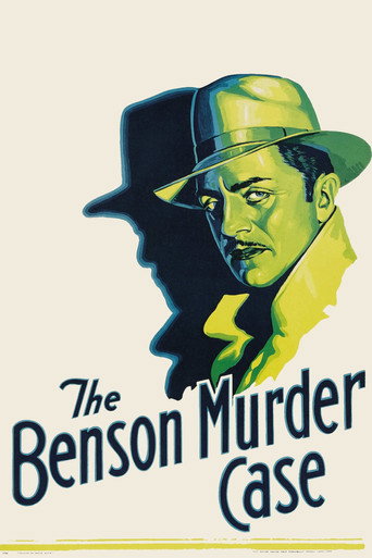Cartel de The Benson Murder Case