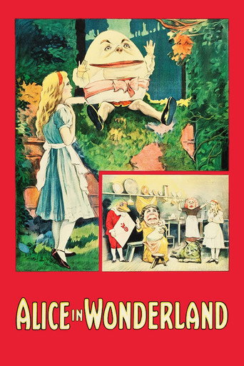 Cartel de Alicia en el país de las maravillas