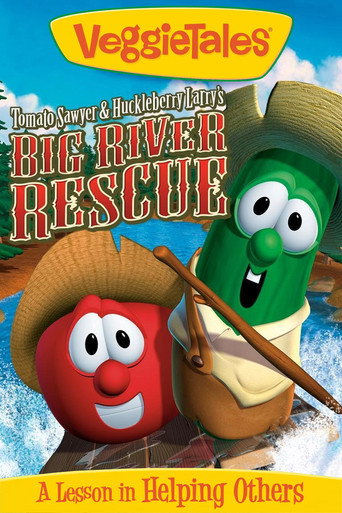 Cartel de VeggieTales: Tomato Sawyer & Huckleberry Larry's Big River Rescue