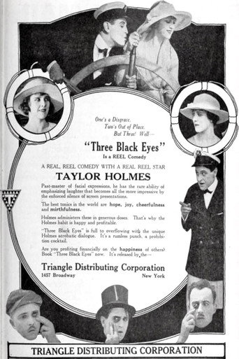 Cartel de Three Black Eyes