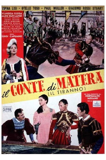 Cartel de Il conte di Matera