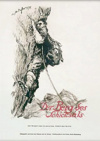 Cartel de Der Berg des Schicksals