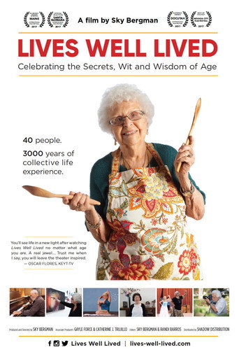 Cartel de Lives Well Lived