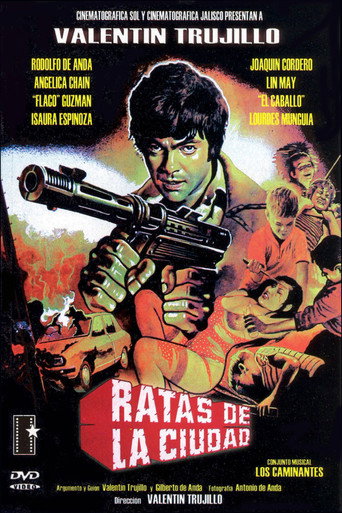 Cartel de Ratas De La Ciudad