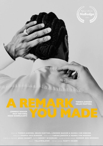 Cartel de A Remark You Made