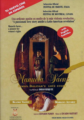 Cartel de Manuela Sáenz