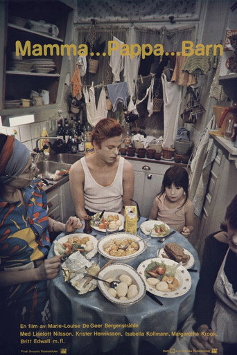 Cartel de Mamma, pappa, barn